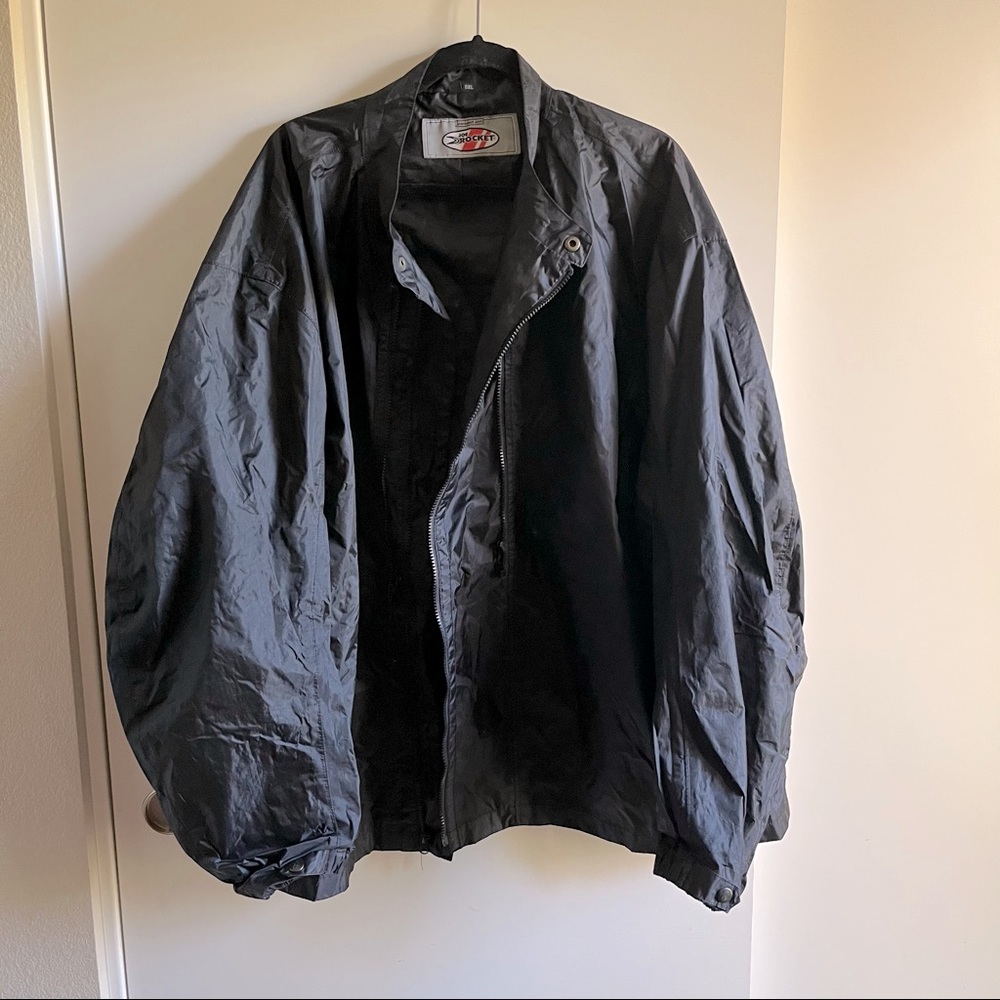 Weather / Wind / Rain Resistant Joe Rocket Zip Up Jacket, Size 5XL
